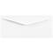 JAM Paper 4.5" x 10.37" White Business Envelopes